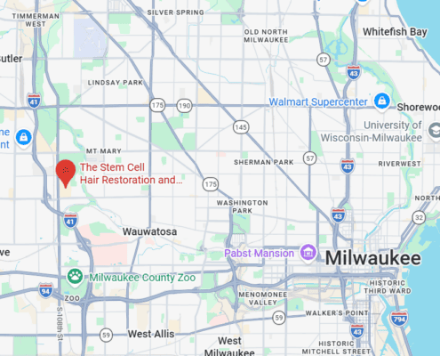 wauwatosa office for Aesthetica Hair transplant clinic