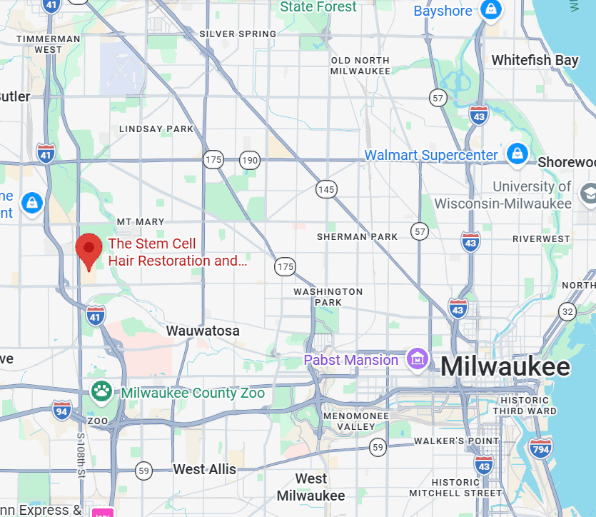 wauwatosa office for Aesthetica Hair transplant clinic
